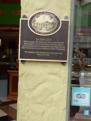 La Ida Caf� Marker image. Click for full size.