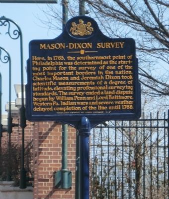 Mason-Dixon Survey Marker image. Click for full size.
