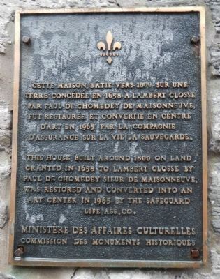 Visitors Center Marker image. Click for full size.