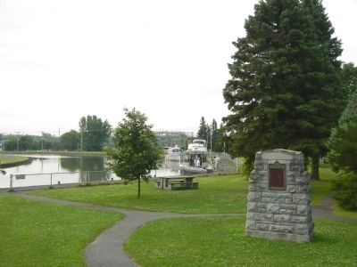 Chambly Canal Marker image. Click for full size.