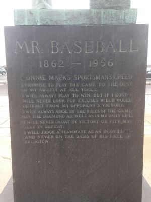 Mr. Baseball Marker. Click for full size. Mr. Baseball Marker image. Click for full size.