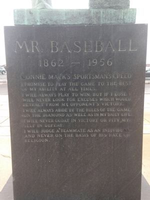Mr. Baseball Marker image. Click for full size.