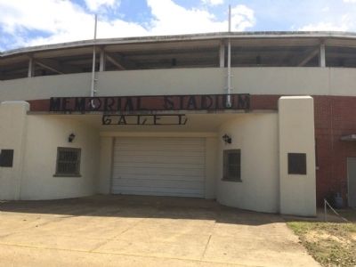 Memorial Stadium in Selma image. Click for full size.