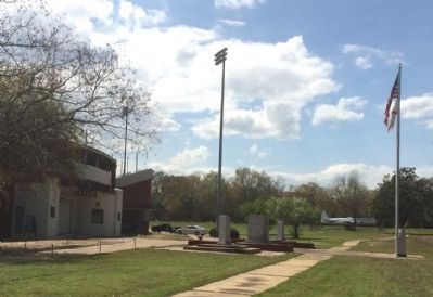 Memorial Stadium and war memorials. image. Click for full size.