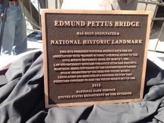 Edmund Pettus Bridge Marker image. Click for full size.