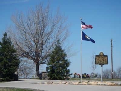 Gamaliel Cemetery entrance image. Click for full size.