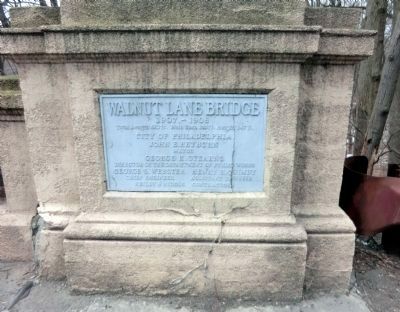 Walnut Lane Bridge 1907-1908 image. Click for full size.