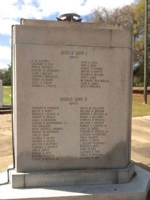 Dallas County World Wars Memorial. Click for full size. Dallas County World Wars Memorial image. Click for full size.