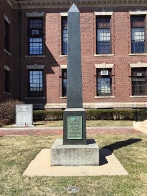 Dedicated to the Memory of the Soldiers and Sailors of Ward 2 Who Served in The World War 1917-1918 Marker. Click for full size. Dedicated to the Memory of the Soldiers and Sailors of Ward 2 Who Served in The World War 1917-1918 Marker image. Click for full size.