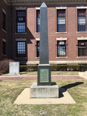 Dedicated to the Memory of the Soldiers and Sailors of Ward 2 Who Served in The World War 1917-1918 Marker image. Click for full size.