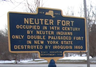 Neuter Fort Marker. Click for full size. Neuter Fort Marker image. Click for full size.