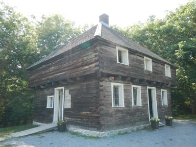The Lacolle River Blockhouse. Click for full size. The Lacolle River Blockhouse image. Click for full size.