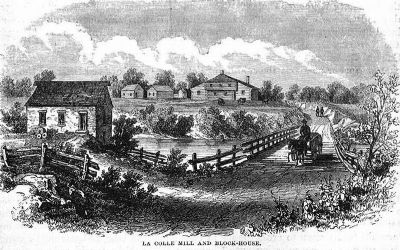 Lacolle Mill and Blockhouse image. Click for full size.