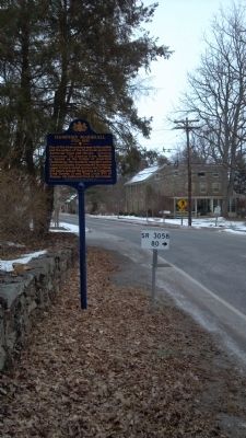 Humphry Marshall Marker - Roadside image. Click for full size.