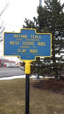 Nathan Teall Marker image. Click for full size.