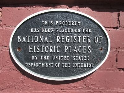 Miller-Mackey House Marker. Click for full size. Miller-Mackey House Marker image. Click for full size.