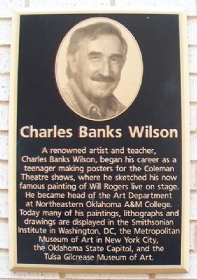 Charles Banks Wilson Marker image. Click for full size.
