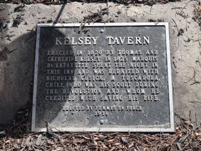 Kelsey Tavern Marker image. Click for full size.