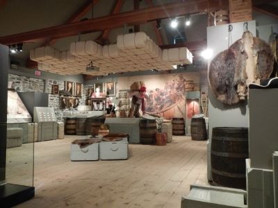 The Fur Trade at Lachine museum image. Click for full size.