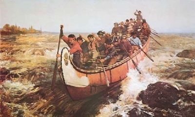 Shooting the Rapids. Click for full size. Shooting the Rapids image. Click for full size.