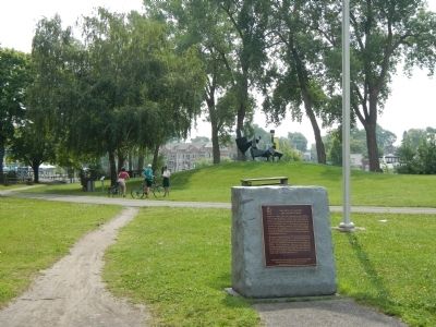 The Lachine Canal Marker. Click for full size. The Lachine Canal Marker image. Click for full size.