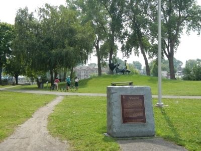 The Lachine Canal Marker image. Click for full size.
