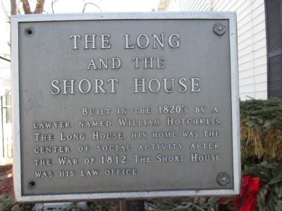 The Long and The Short House Marker image. Click for full size.
