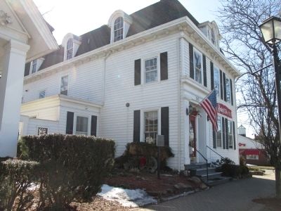 The Long House and Marker image. Click for full size.