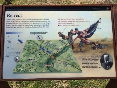 Retreat Marker. Click for full size. Retreat Marker image. Click for full size.