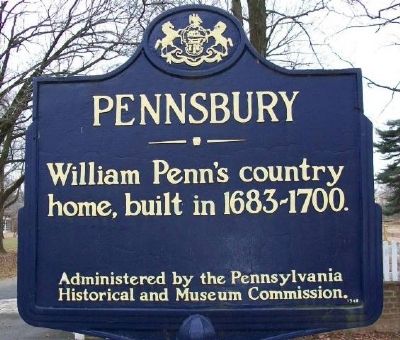 Pennsbury Marker. Click for full size. Pennsbury Marker image. Click for full size.