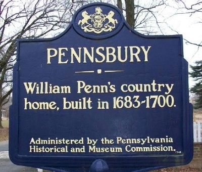 Pennsbury Marker image. Click for full size.