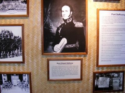Rene Edward DeRussy-bio-picture in the museum. Click for full size. Rene Edward DeRussy-bio-picture in the museum image. Click for full size.