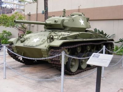 U.S. Light Tank, M24 Marker image. Click for full size.