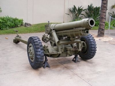 U.S. 105mm Howitzer M3 Marker. Click for full size. U.S. 105mm Howitzer M3 Marker image. Click for full size.