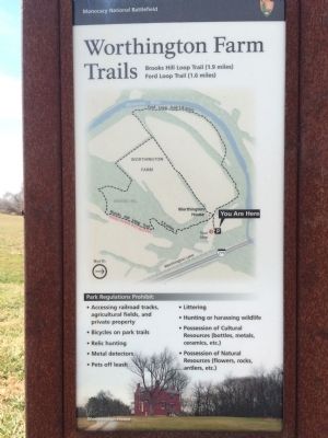 Nearby Trail Marker. Click for full size. Nearby Trail Marker image. Click for full size.
