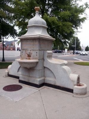 Frederick J. Kimball Memorial Fountain image. Click for full size.