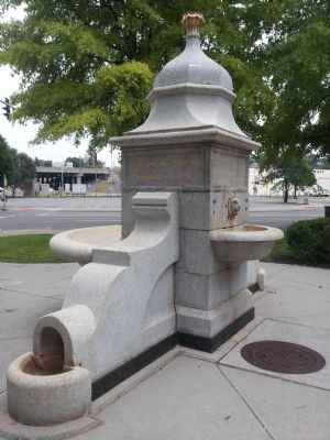Frederick J. Kimball Memorial Fountain image. Click for full size.