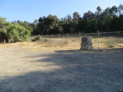 Old Temescal Road Marker. Click for full size. Old Temescal Road Marker image. Click for full size.