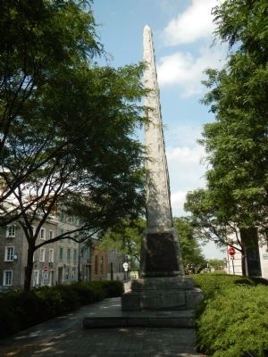 Montrals Founders and First Colonists Monument image. Click for full size.