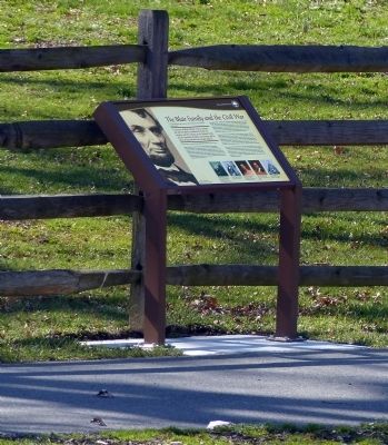 The Blair Family and the Civil War Marker image. Click for full size.