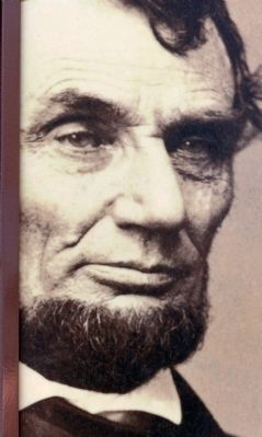 Abraham Lincoln, 1864 image. Click for full size.