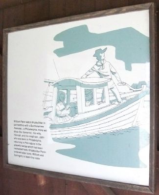 William Penn, Shipbuilder Marker image. Click for full size.