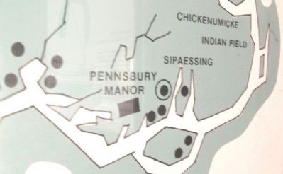 Lenni-Lenape (Delaware) Indian Sites on Marker image. Click for full size.