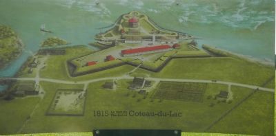 Coteau-du-lac circa 1815 image. Click for full size.