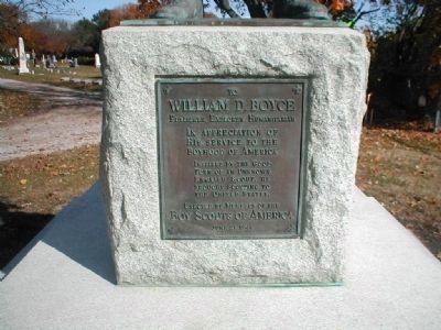 William D. Boyce Marker. Click for full size. William D. Boyce Marker image. Click for full size.