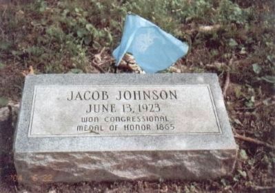 Jacob Johnson Civil War Congressional Medal of Honor Recipient image. Click for full size.