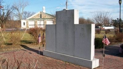 Falls Township War Memorial (back) image. Click for full size.