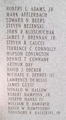 Falls Township War Memorial. Click for full size. Falls Township War Memorial image. Click for full size.