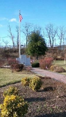 Falls Township War Memorial at Veterans Memorial Park image. Click for full size.