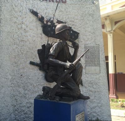 Tomb of the Communications Soldier statue detail. Click for full size. Tomb of the Communications Soldier statue detail image. Click for full size.